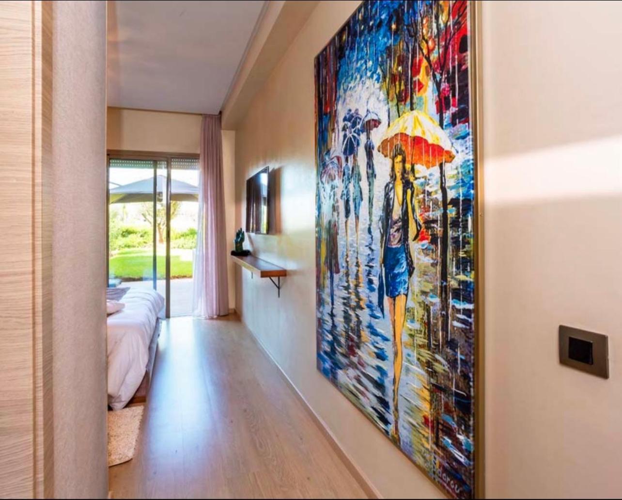 Appartement De Luxe Avec Jardin Prive マラケシュ エクステリア 写真